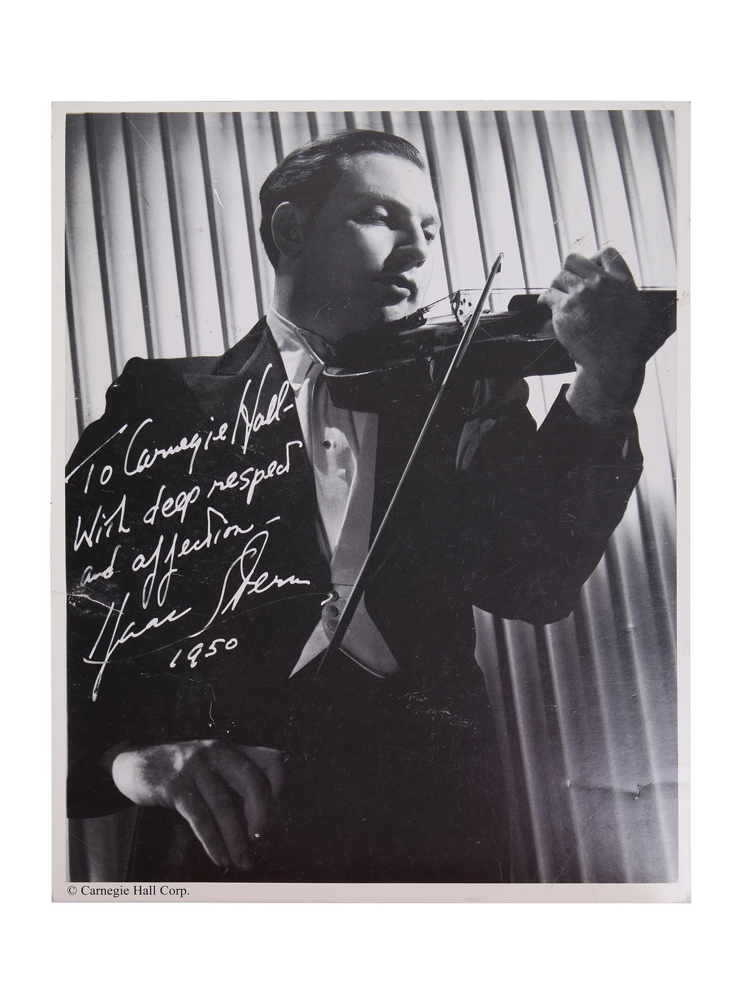 TWO VINTAGE MUSICIAN PHOTO WITH AUTOGRAPHS PIC-2